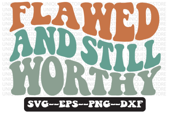 Flawed and Still Worthy Retro Svg Design