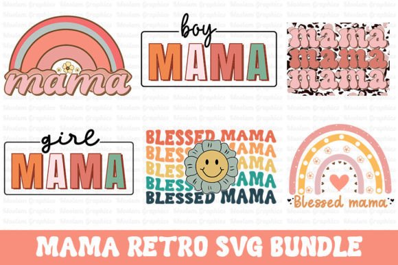 Mama Quotes Retro SVG Bundle Review