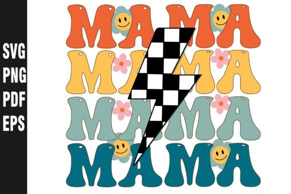 Mama Retro SVG Smiley Face Shirt Review