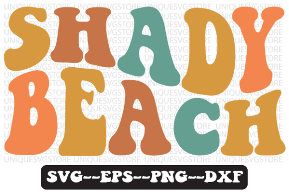 Shady Beach Wavy Retro Svg Design Review